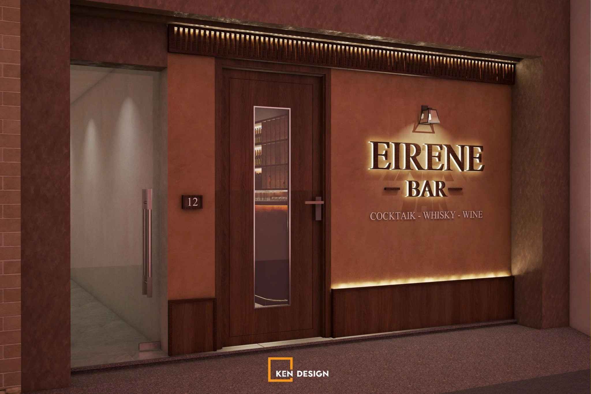 Thiết kế quán bar  EIRENE